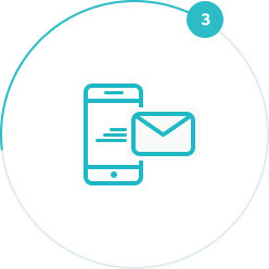 Perform a secure transaction with the text message